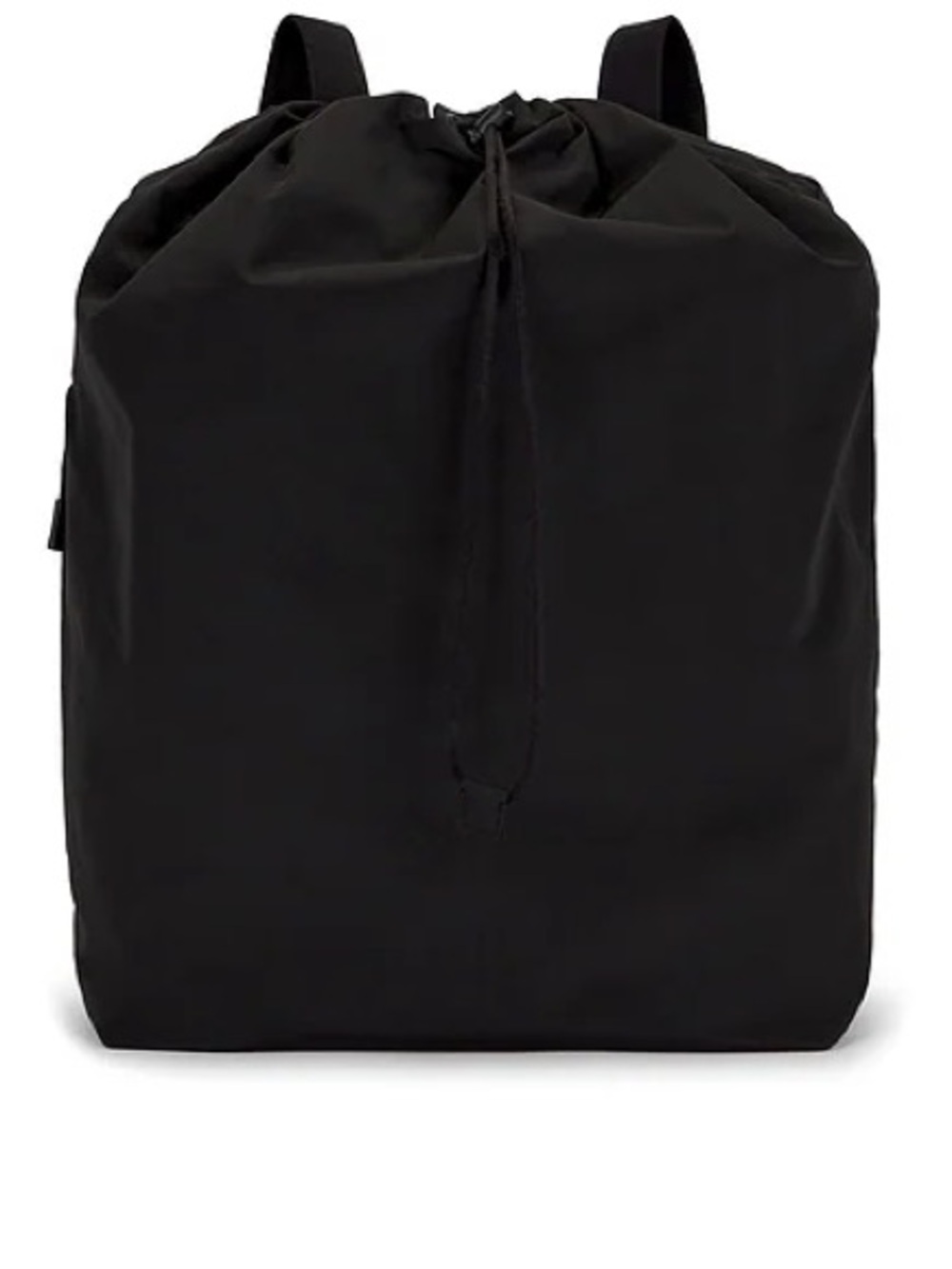 The Row Dima Drawstring Backpack Black Designer Quiet Luxury Minimalist
